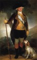 König Carlos IV in Jagd Kostüm Francisco de Goya